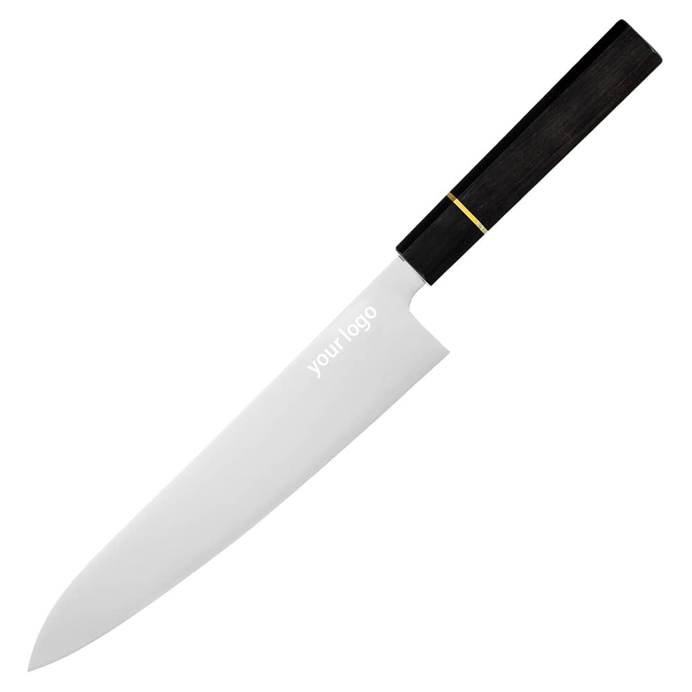 10Cr15CoMoV Clad Steel Stabilized Wood Handle Sujihiki 290 mm KKDA0237